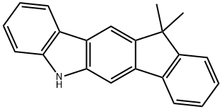 7,7-dimethyl-5,7-dihydroindeno[2,1-b]carbazole/1260228-95-2